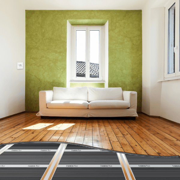 i-warm flux m2 retrofit infrared underfloor heating