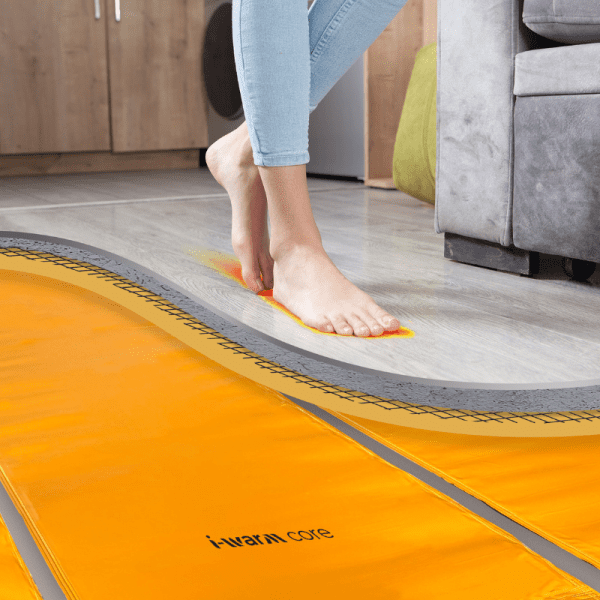 i-warm core LM infrared underfloor heating